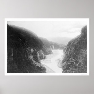Póster Barranco trapezoidal Valdez, Alaska 1914