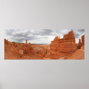 Póster Barranco Utah Estados Unidos de Bryce del martillo