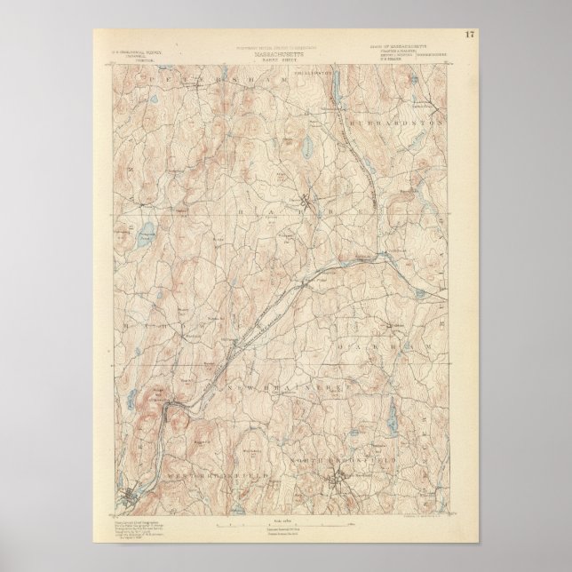 Póster Barre, Massachusetts (Frente)