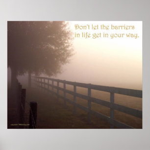 Póster Barriers of Life by TDGallery