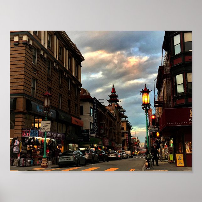 Póster Barrio Chino de San Francisco #6 Poster (Frente)