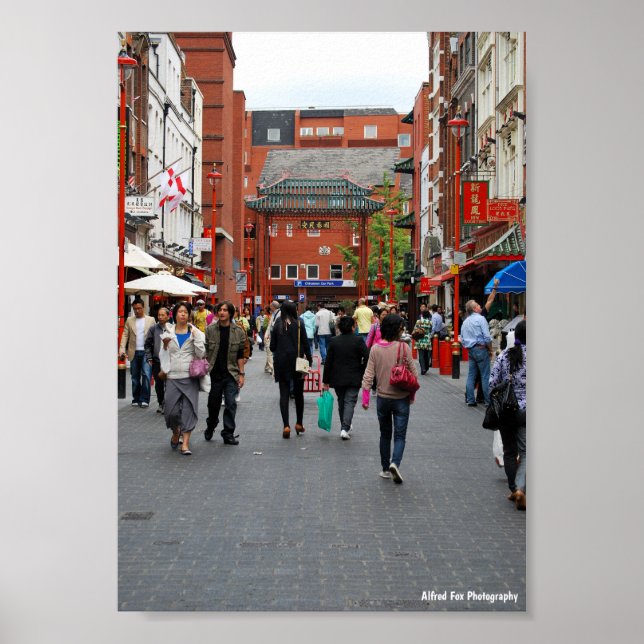 Póster Barrio Chino Londres (Frente)