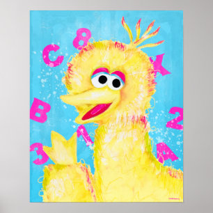 Póster Barrio Sésamo Gran ondulación de aves