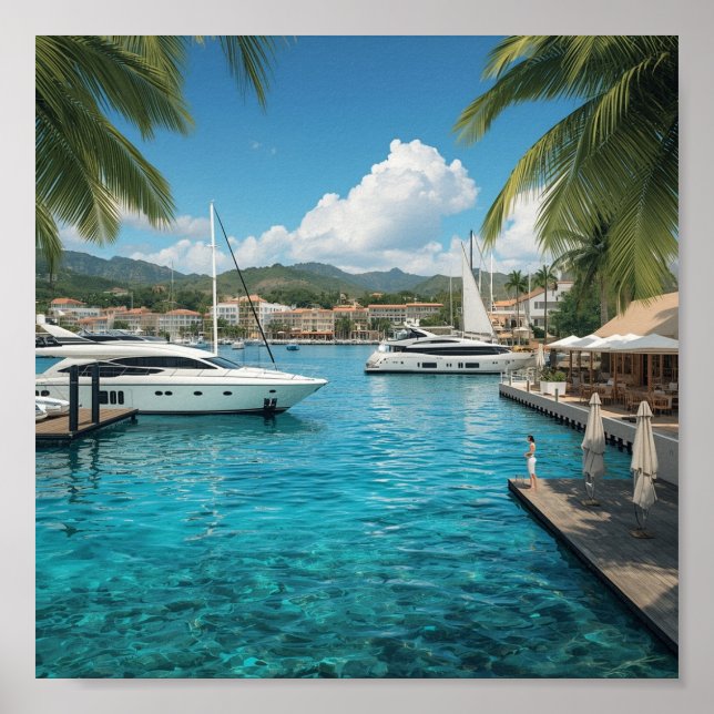 Póster Barrios de Yacht Haven (Frente)