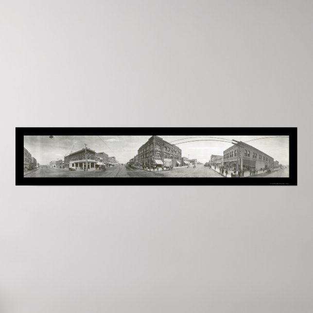 Póster Bartlesville, Oklahoma Foto 1910 (Frente)