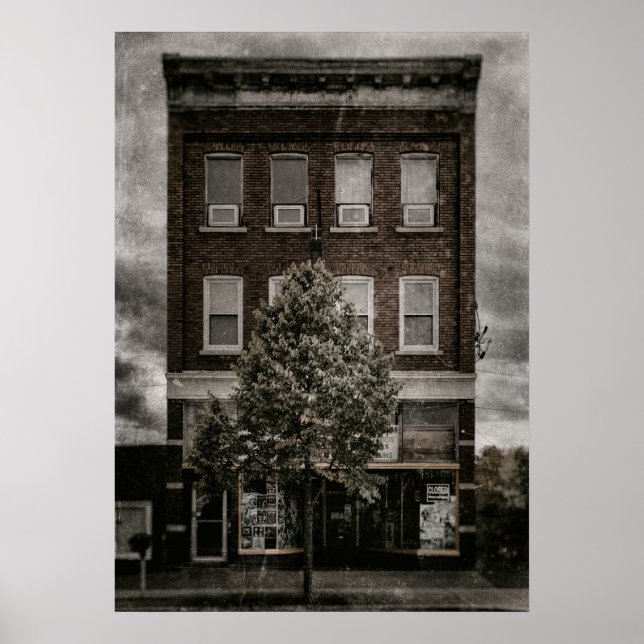 Póster Barton & Fisher Hardware Store No 2 Old Film (Frente)