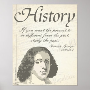 Póster Baruch Spinoza [Historia]