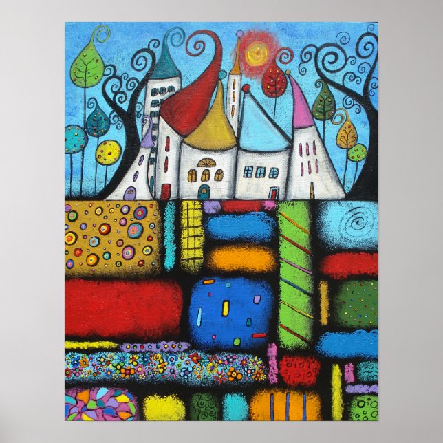 Póster Basado en la felicidad (Frente)