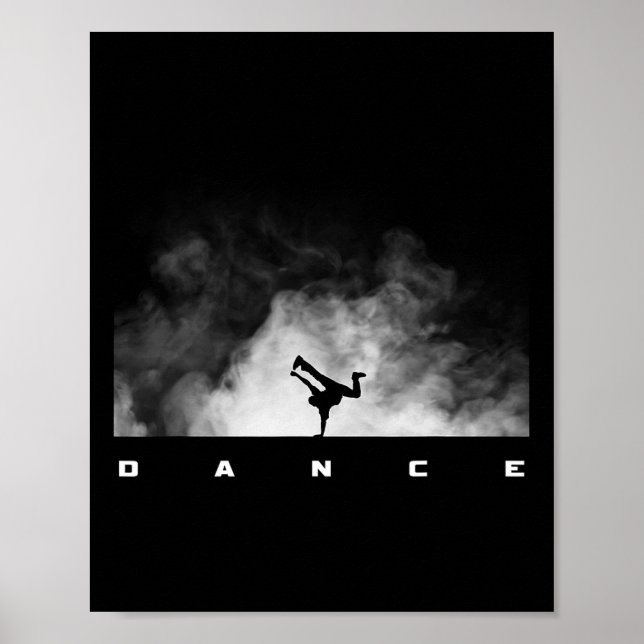 Póster Basbo Dance Lace - Negro (Frente)