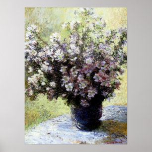 Póster Base de flores