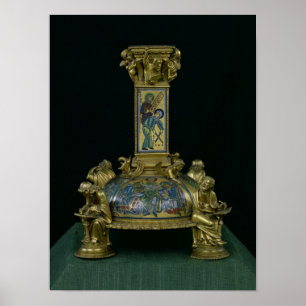 Póster Base de la cruz de St. Bertín