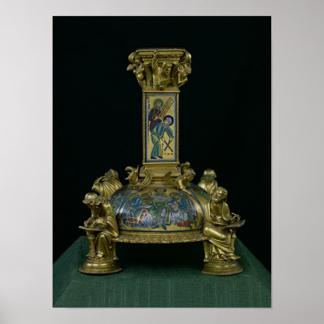 Póster Base de la Cruz de St. Bertin (Frente)