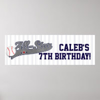 Baseball ALL-STAR Sports Custom Personalized Party