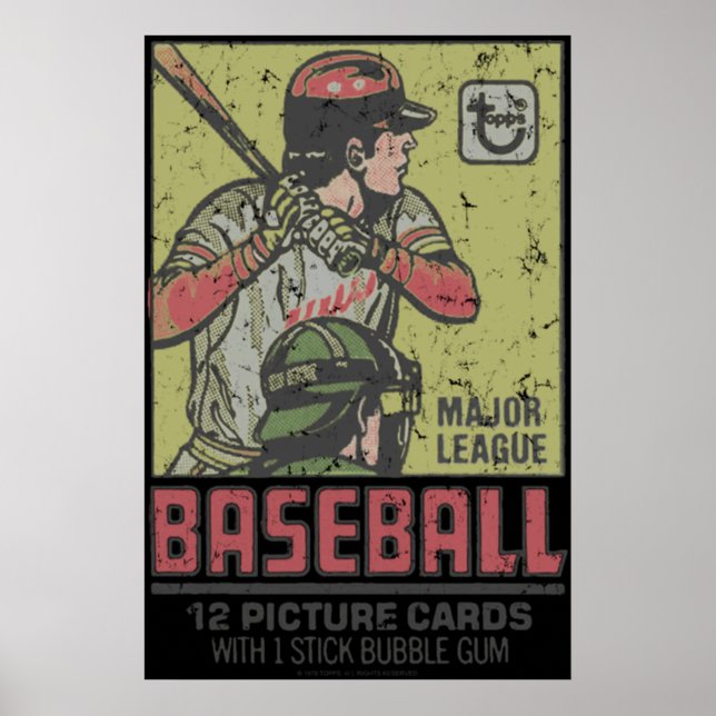 Póster Baseball Cards 1 (Frente)