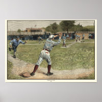 Baseball Player Thrown Out at Second Base