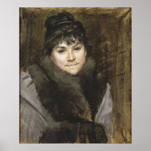 Póster Bashkirtseff - Retrato De Madame X