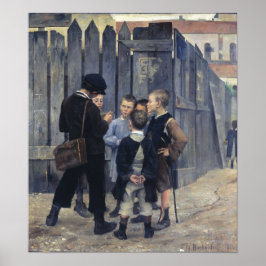 Póster Bashkirtseff - Una reunión