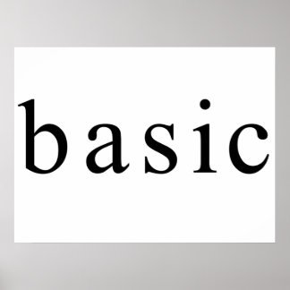 Póster Basic Poster