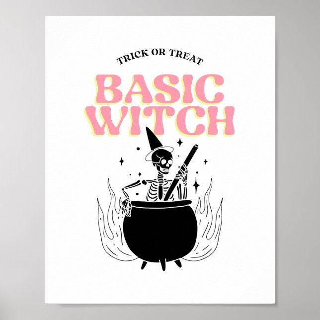 Póster Basic Witch (Frente)