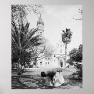 Póster Basílica de la Catedral de San Agustín