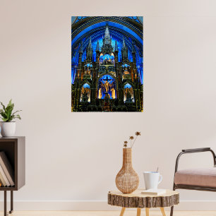 Póster Basílica de Notre Dame Altar