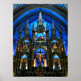Póster Basílica de Notre Dame Altar