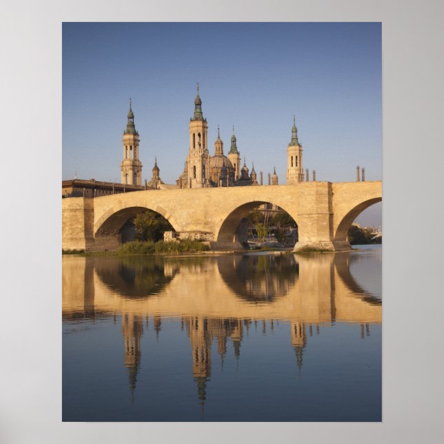 Póster Basílica de Nuestra Señora del Pilar (Frente)