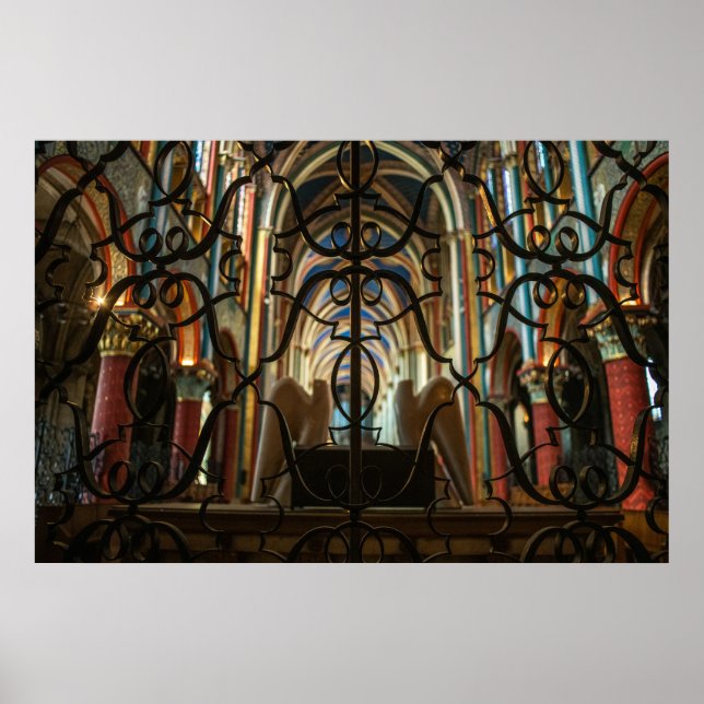 Póster Basílica de París (Frente)