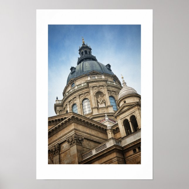Póster Basílica de San Esteban, Budapest (Frente)