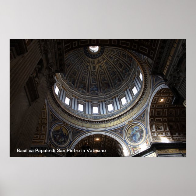 Póster Basílica de San Pedro (Frente)