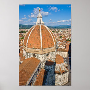 Póster Basílica de Santa María del Fiore - Florencia