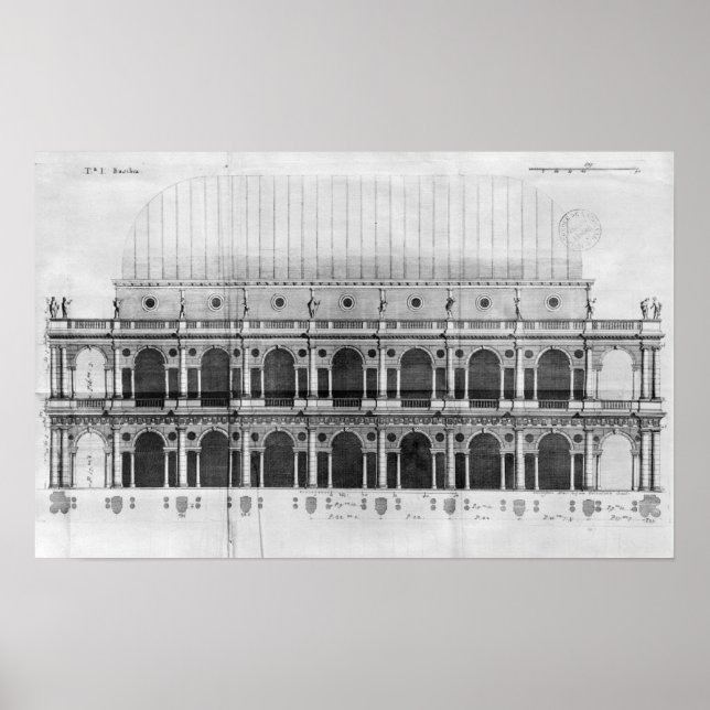 Póster Basilica Palladiana at Vicenza (Frente)