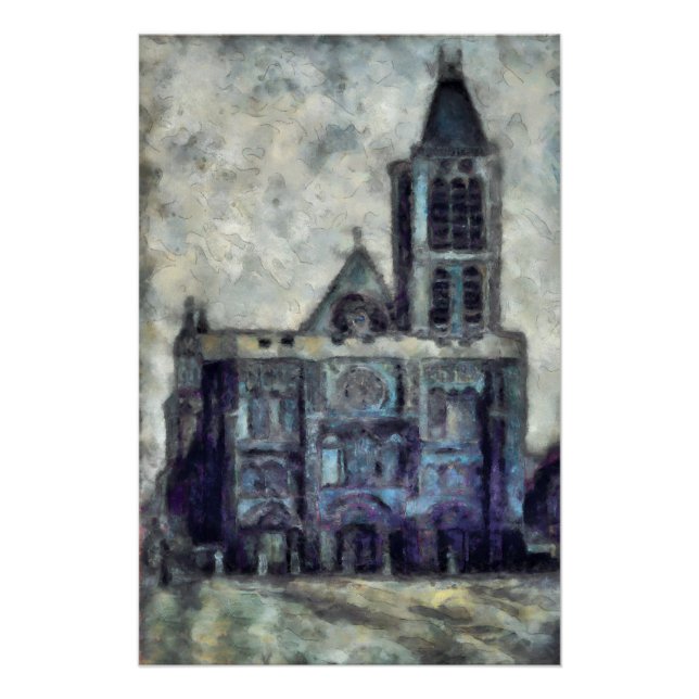 Póster Basilique de Saint-Denis (Anverso)