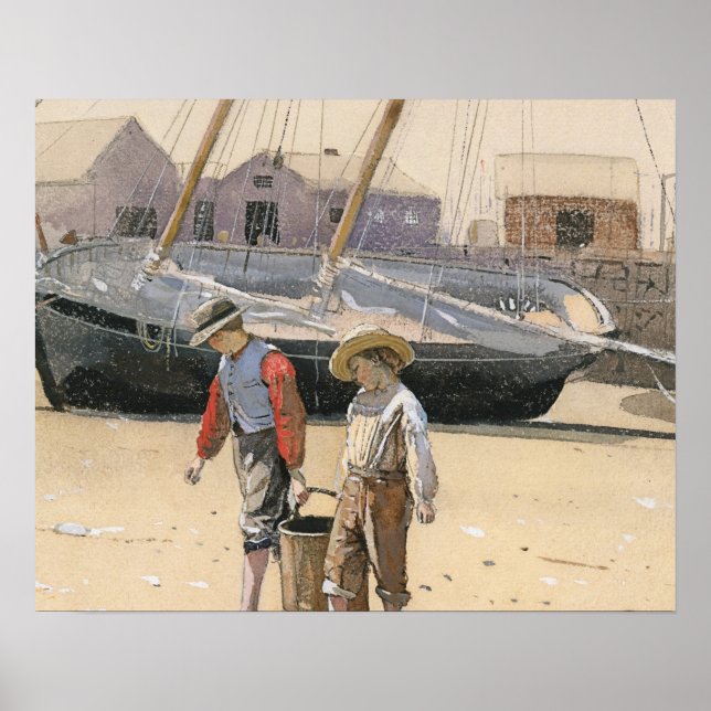 Póster Basket of Clams II (Frente)