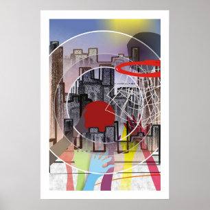 Póster Basketball
