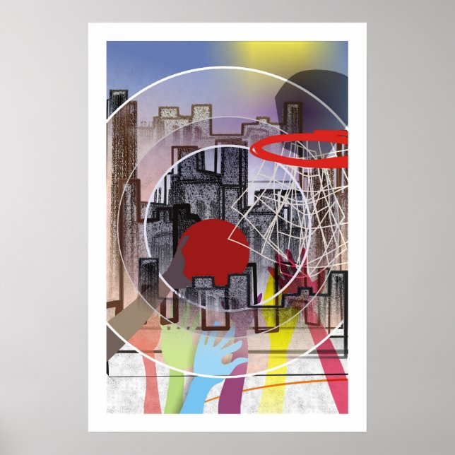 Póster Basketball (Frente)