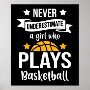 Póster Basketball Girls Gift I Hoops Player