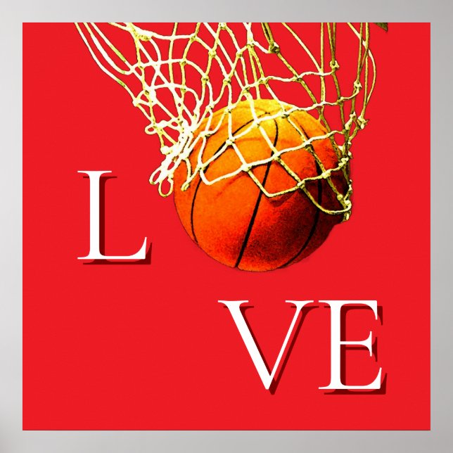 Póster Basketball I Love (Frente)