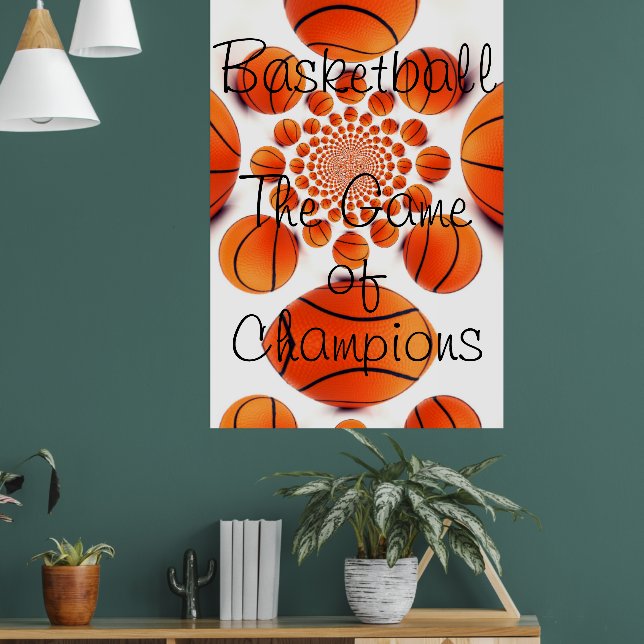 Póster Basketball The Game Of Champions (Salón 1)