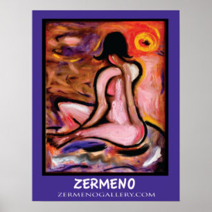 Póster "Basking in the Sun" por Zermeno