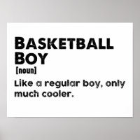 Básquetbol divertidos niños de definición de dicci
