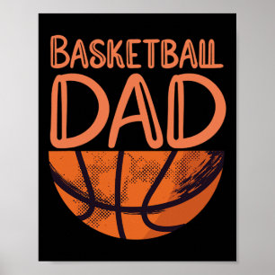 Póster Básquetbol papá - Baloncestista