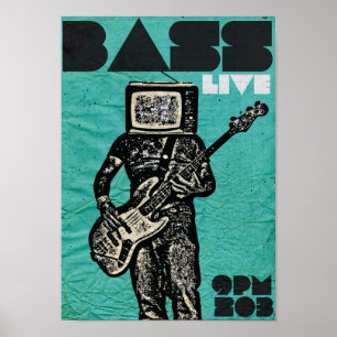 Póster Bass