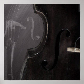 Póster Bass f hole - Imprimir