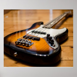Póster Bass Guitar