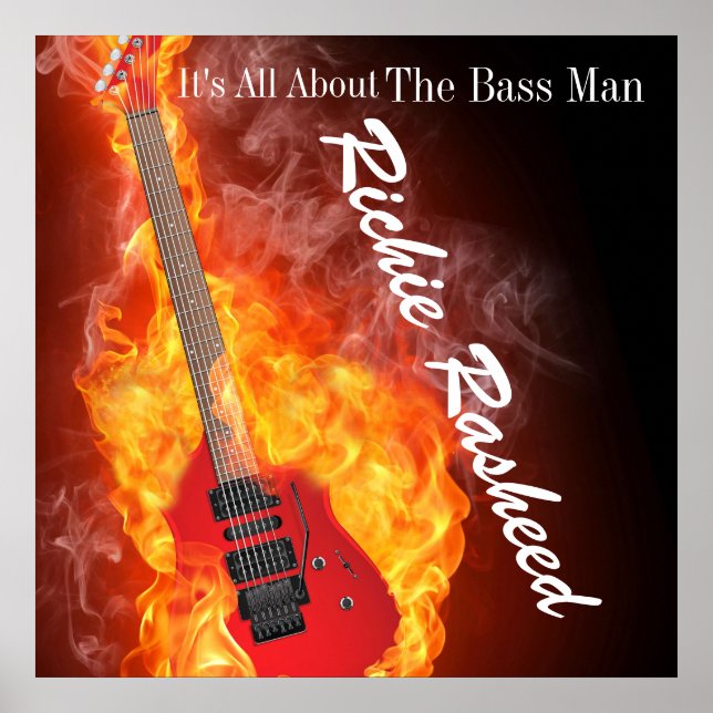 Póster Bass Man - Poster de música (Frente)