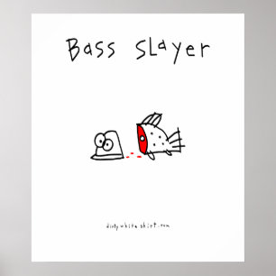 Póster Bass Slayer