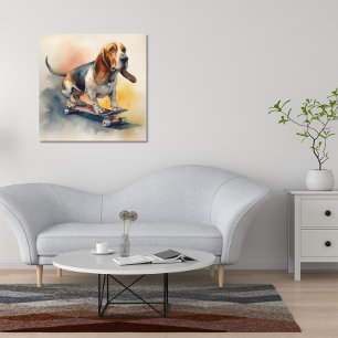 Póster Basset Hound