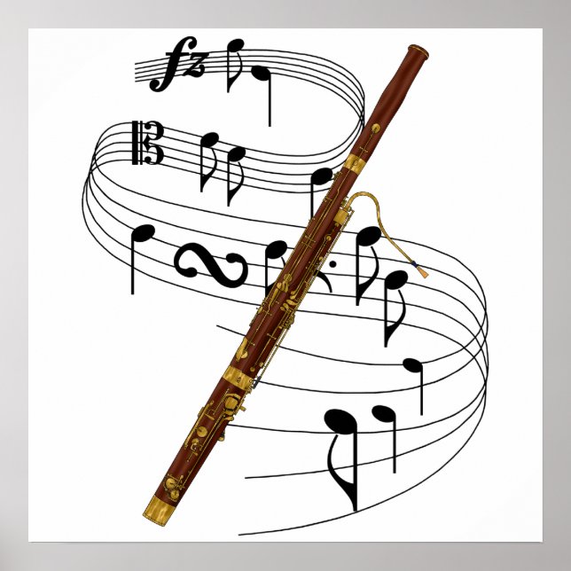 Póster Bassoon (Frente)