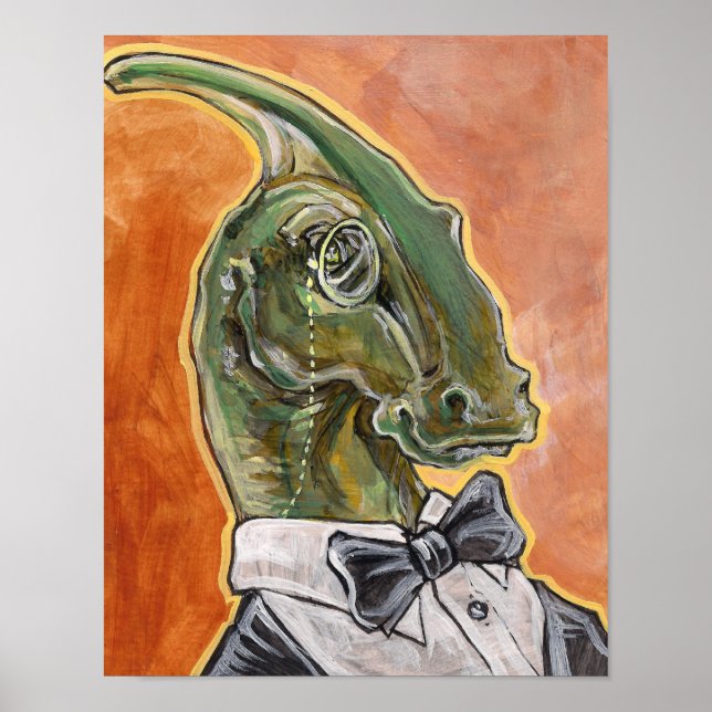 Póster Bastante Dinosaurio (Frente)